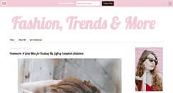 Desktop Screenshot of fashiontrendsmore.com